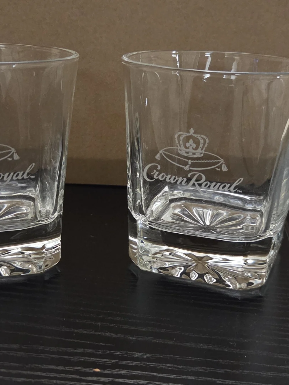 Clear Glass Tumbler - Branded Whiskey Glass